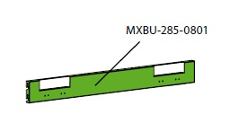 Ізоляція задньої частини 3 TXN500 - MXBU-285-0801-RAL6018